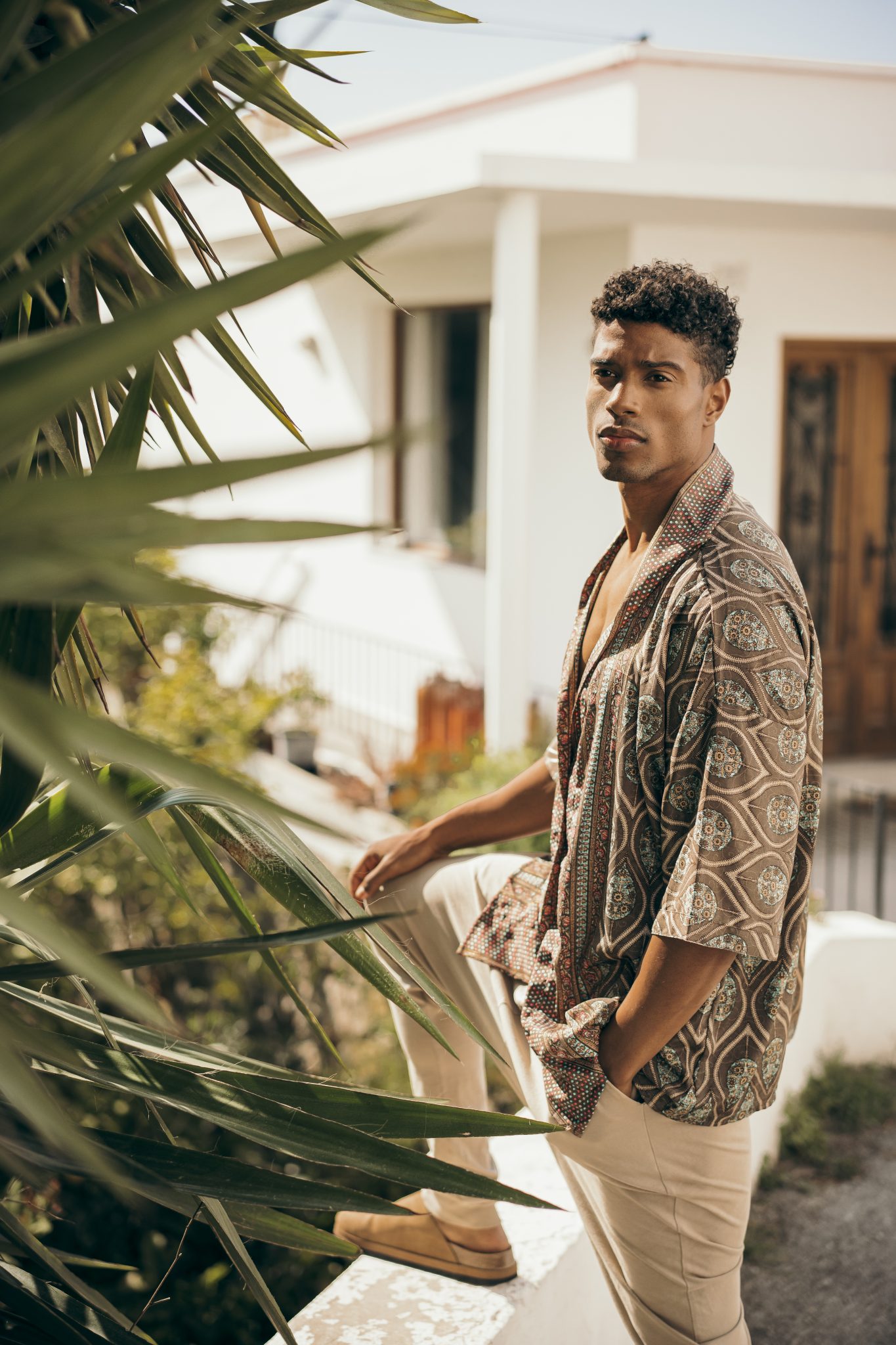 Brown Kimono - Imagen 4